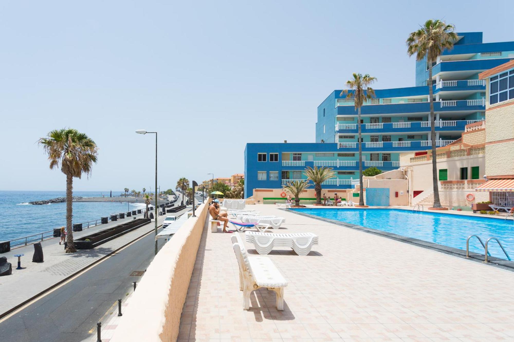 Frontline Duplex Las Arenitas With Pool Candelaria Luaran gambar