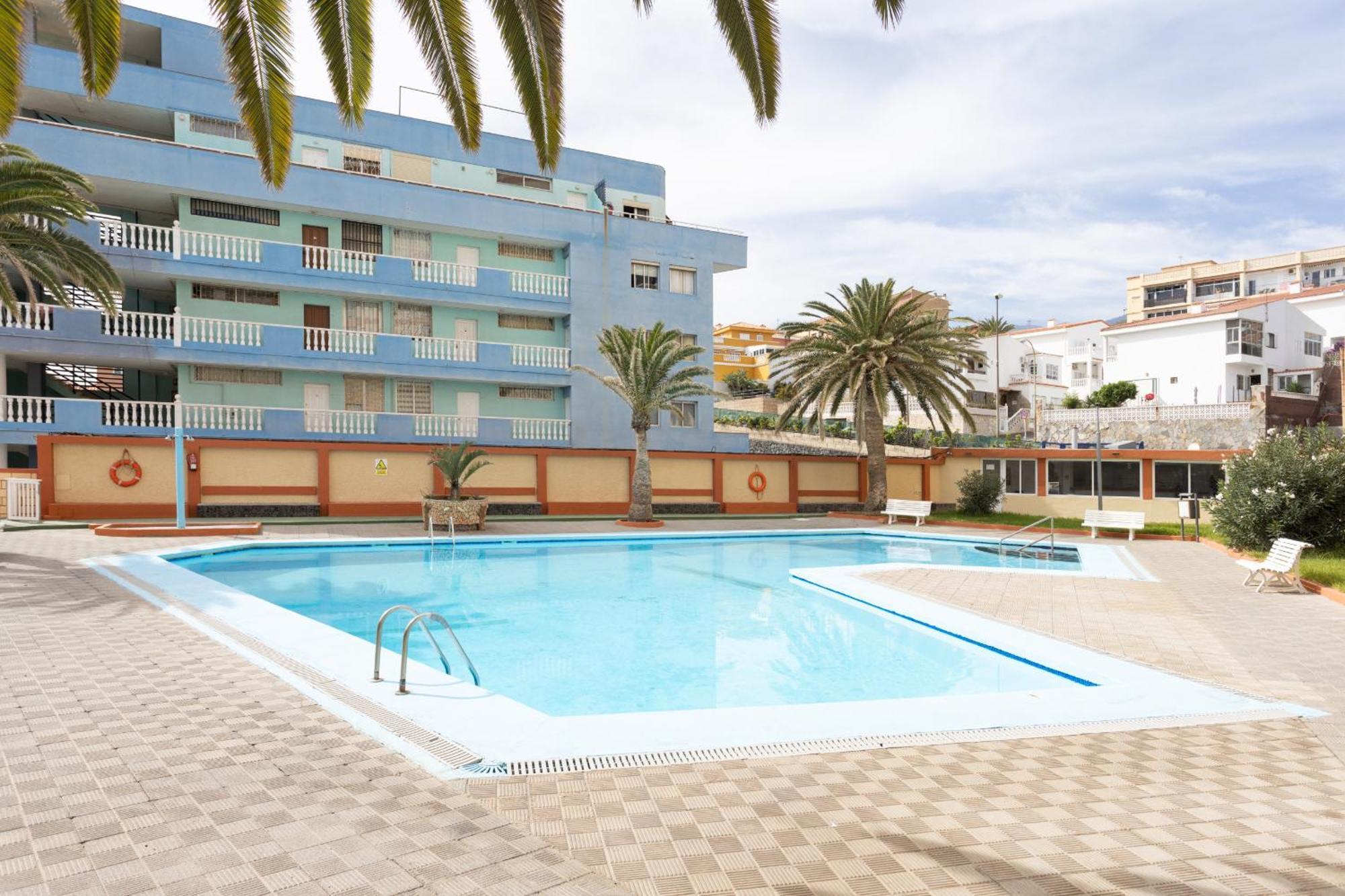 Frontline Duplex Las Arenitas With Pool Candelaria Luaran gambar