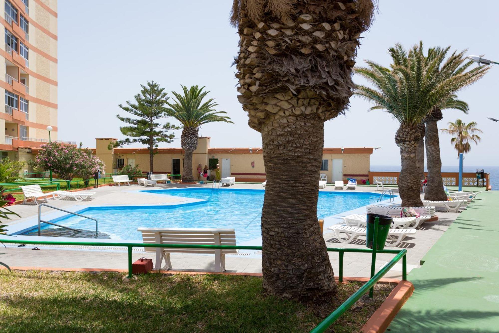Frontline Duplex Las Arenitas With Pool Candelaria Luaran gambar